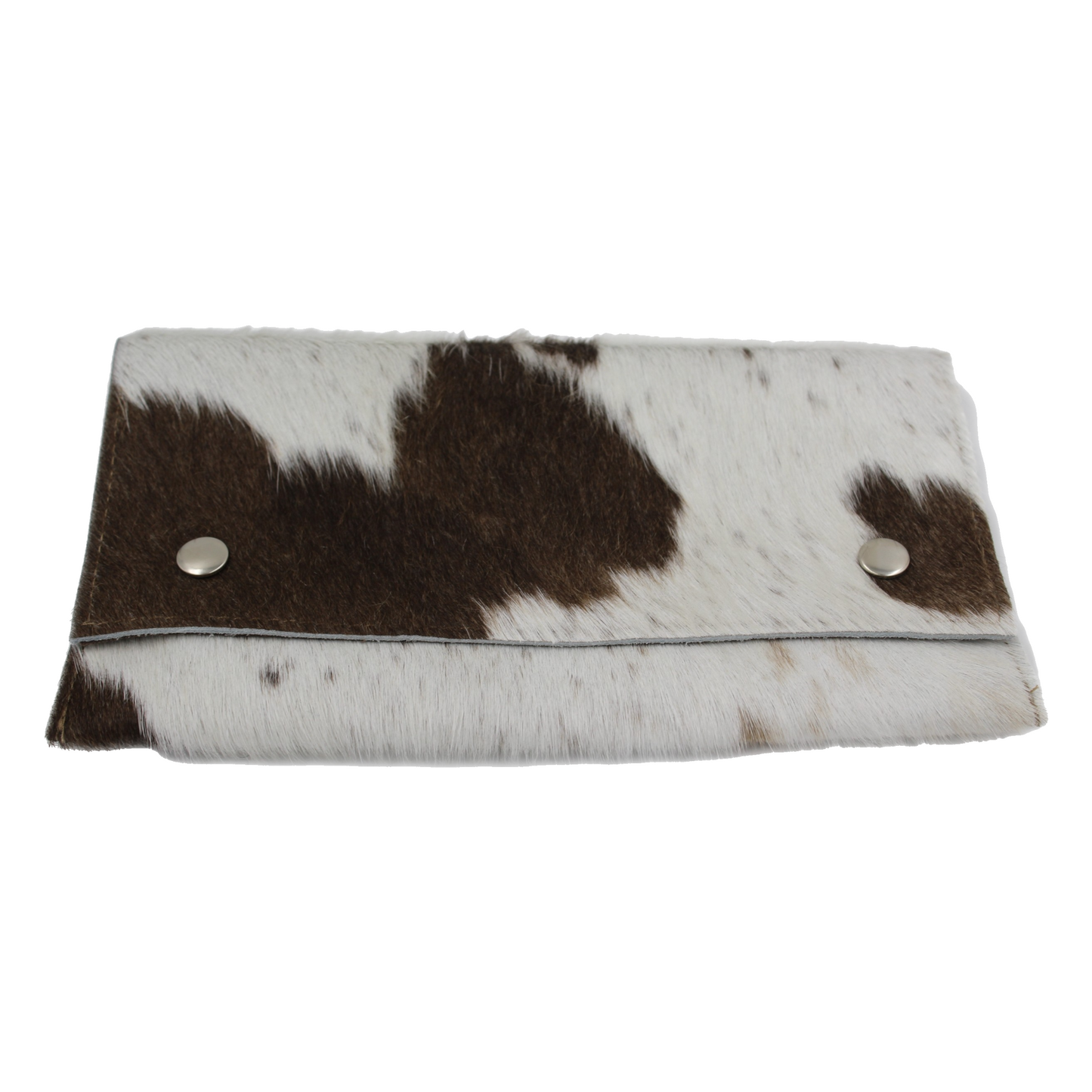 Cow Hide Clutch Purse - Gorgeous  Clutch Purse with popper closure