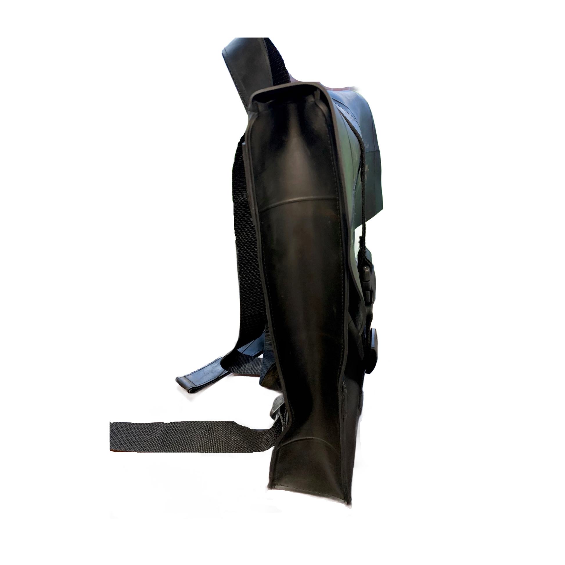 side view of backpack