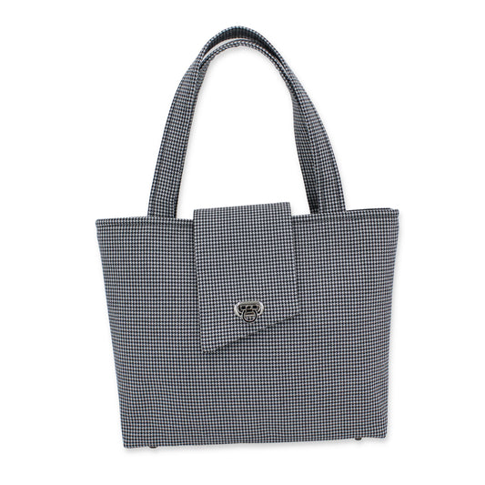 Houndstooth handbag - dogstooth handbag