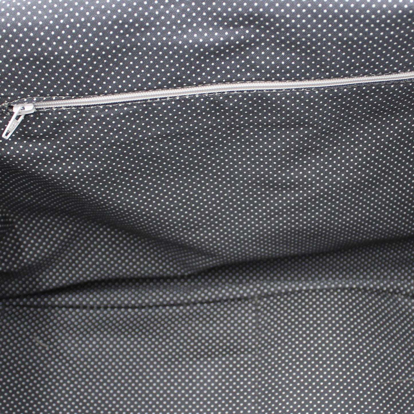 Cotton Lining Detail showing Zipped Pocket